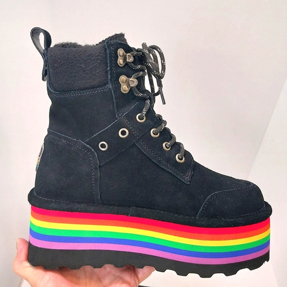 Bearpaw‎ Retro Alicia Platform Pride Boots, NEW, Size 6|EUR 37 - Picture 5 of 12